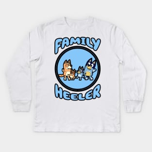 Family Heeler II Kids Long Sleeve T-Shirt